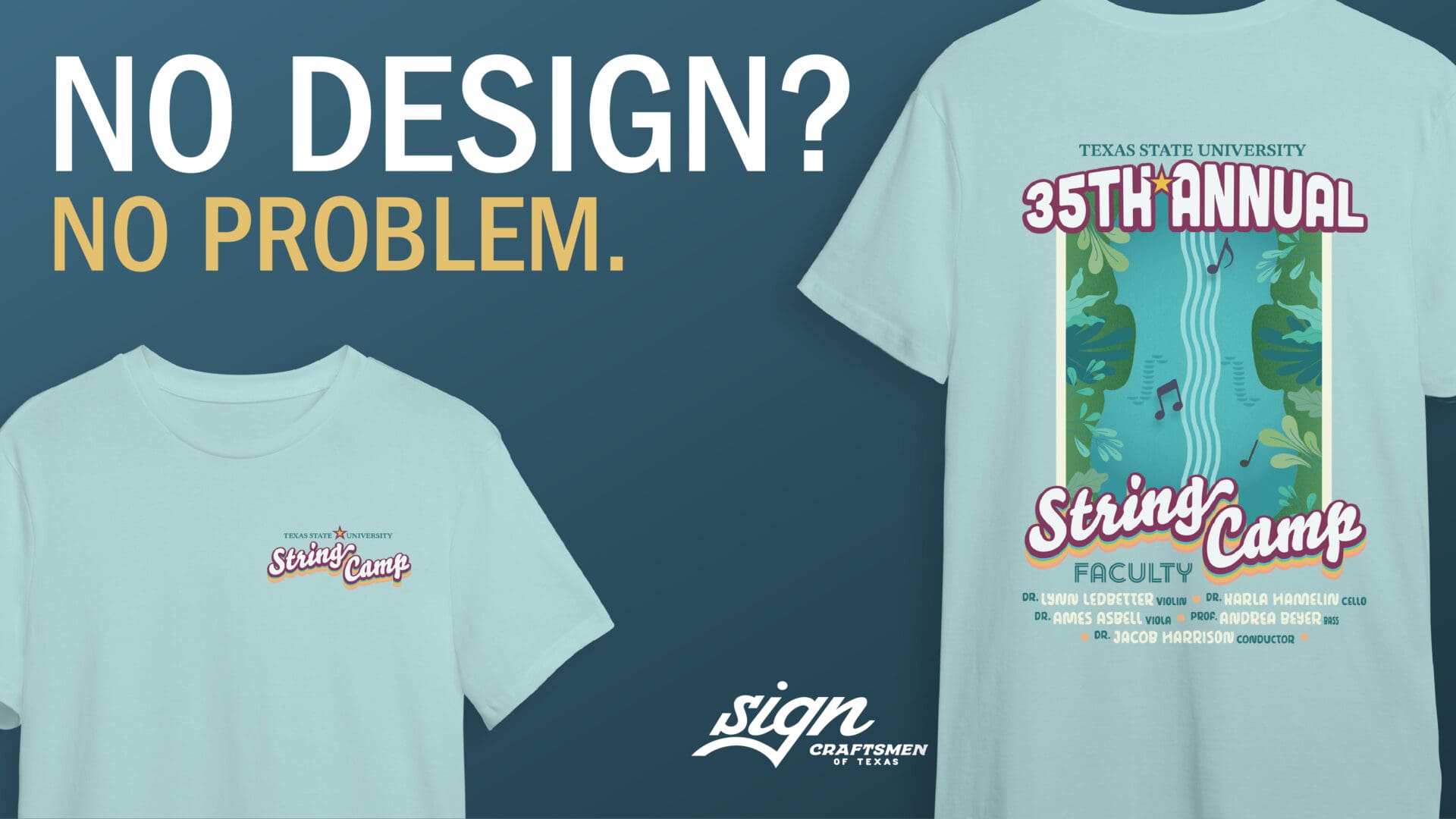 Front pocket teal shirt with small logo